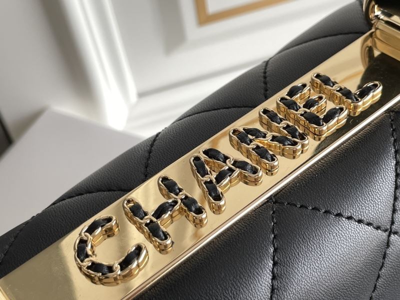 Ch**el top handle bags